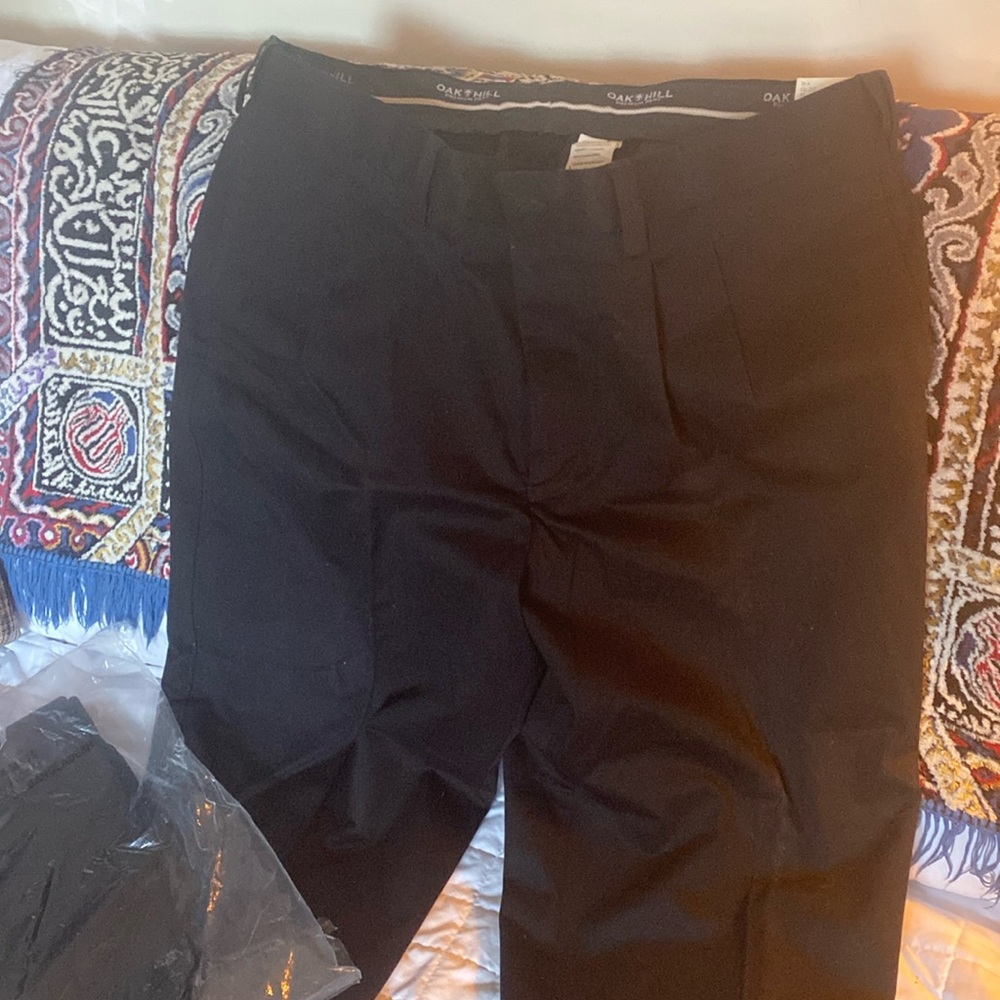 Oak hill black men’s trousers 44x28